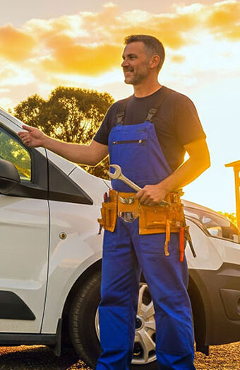 Plumber Wrench Van